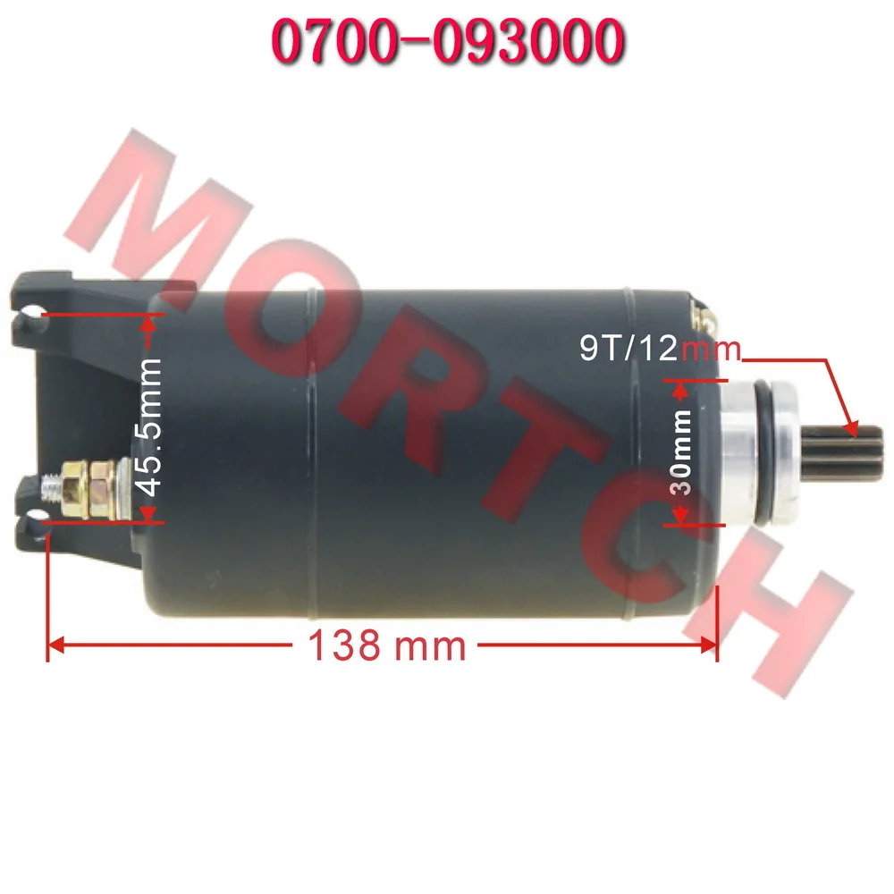 Starter Motor 0700-093000 For CFMoto CF650TR CF650NK Naked 650 Touring 650 650cc Motorcycle KAWASAKI Ninja ER6 ER6N ER6F