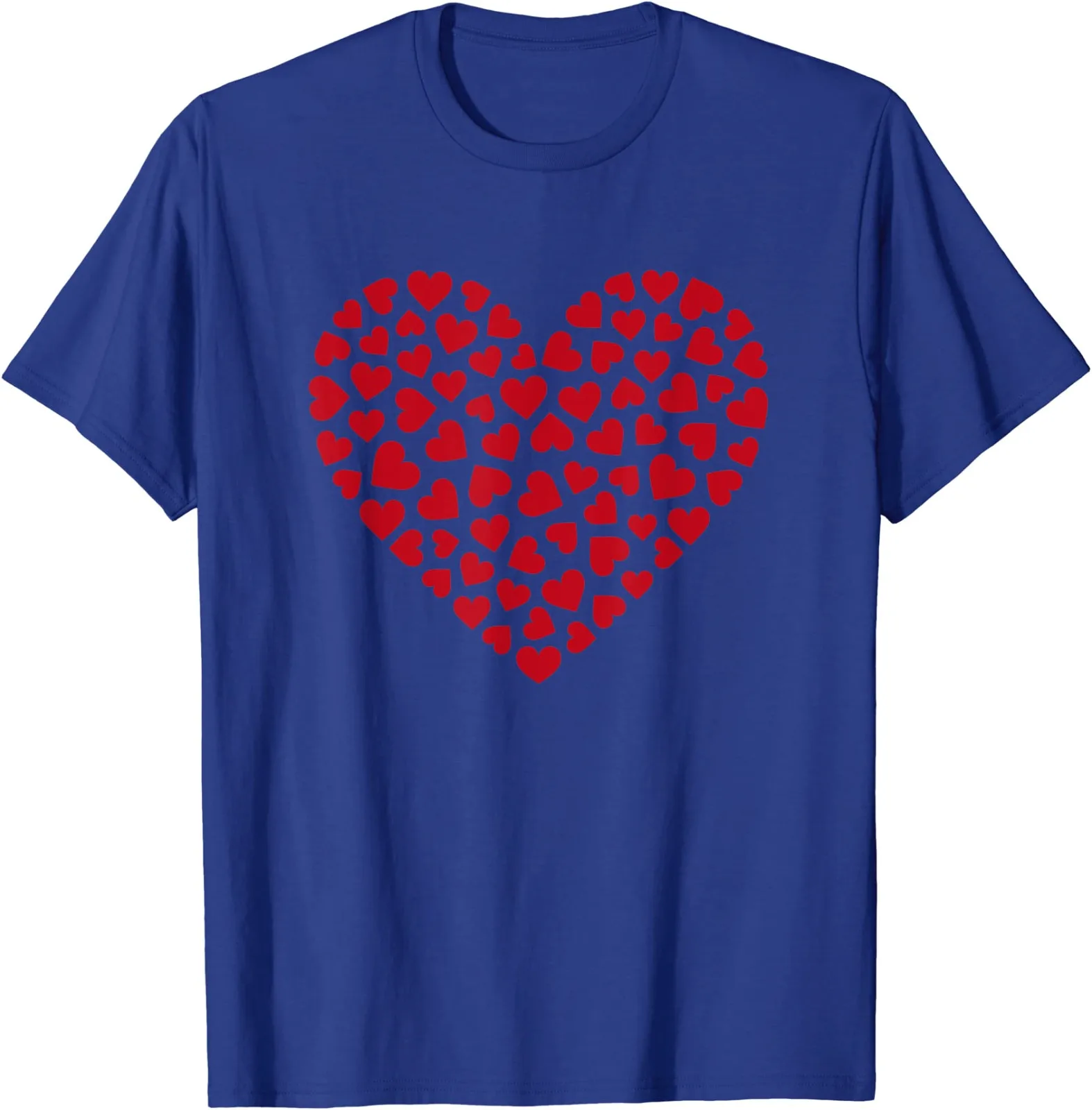 Valentines Day Love Heart Graphic Cute Gift Unisex T-Shirt S-5XL