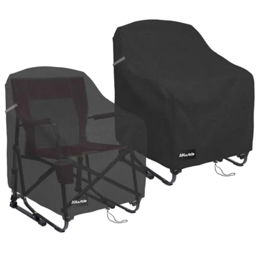 Rocking Chair Covers for GCI Outdoor 37072 Chair, Waterproof Heavy Duty Outdoor Camping Chair Covers, 26 W x 27 D x 34 H inches