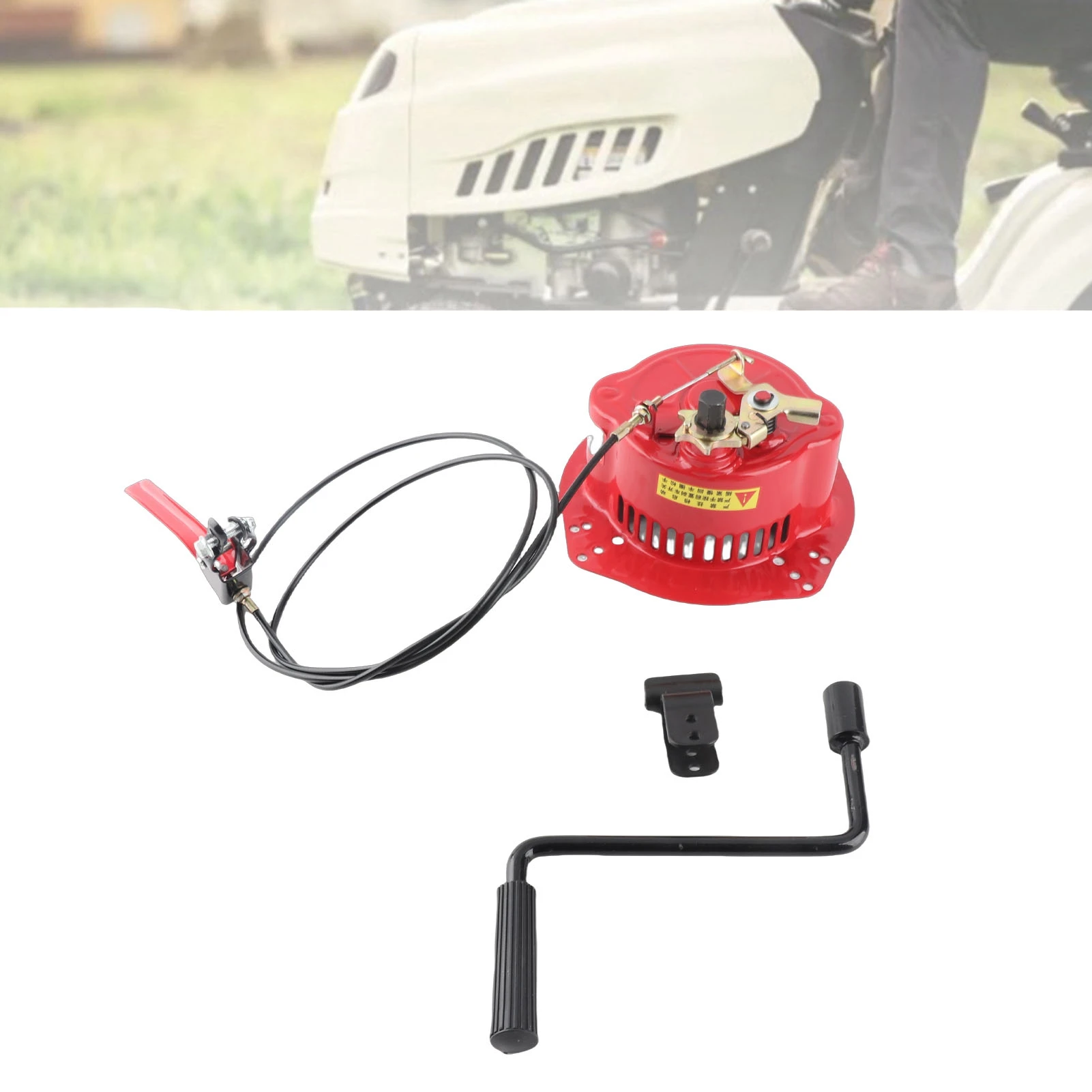 

Cooled Engine Starter Wear Resisting Versatile Usage Easy Installation High Strength Manual Crank Starter for Car Washer