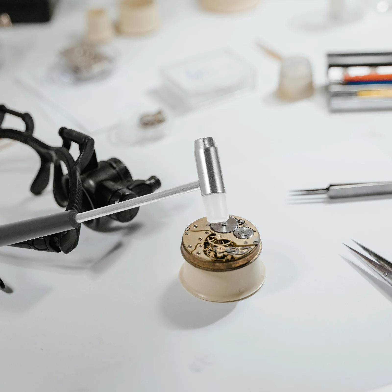 

1pc Thick Iron Slim Handle Repair Tool For Watch Band Link Removal Jewelry Adjustment Watch Strap Tool