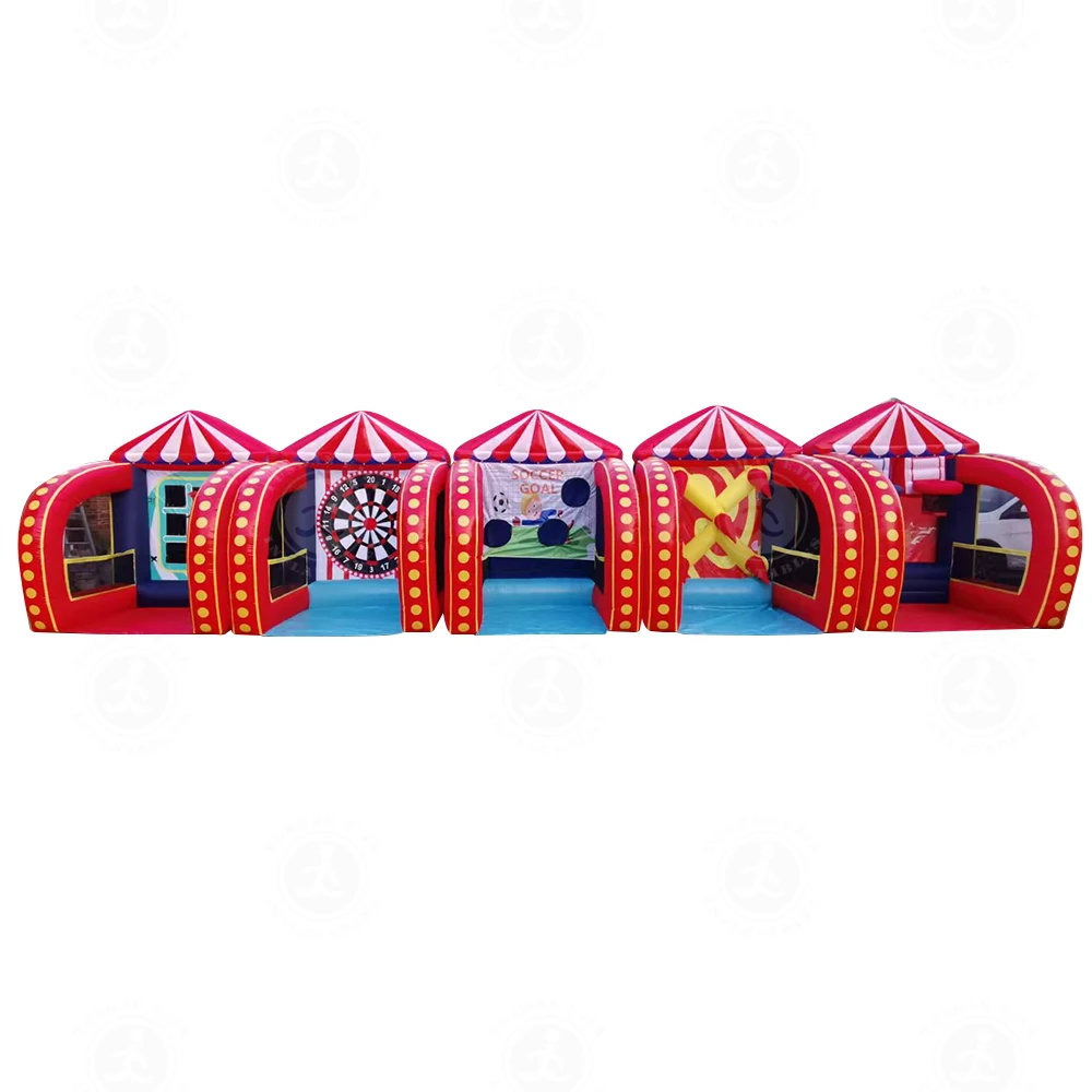 Inflatable Carnival Game Tent for Outdoor Events and Family Fun, Durable & Easy to Set up