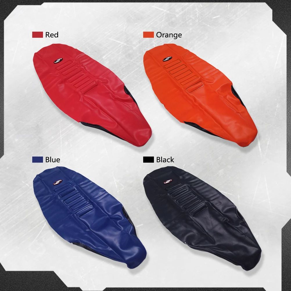 Motorcycle Seat Cover Non-Slip Thick Particles Waterproof Cushions Skin Rubber Leather For KTM CRF YZF KLX KXF RMZ KAYO BSE KEWS