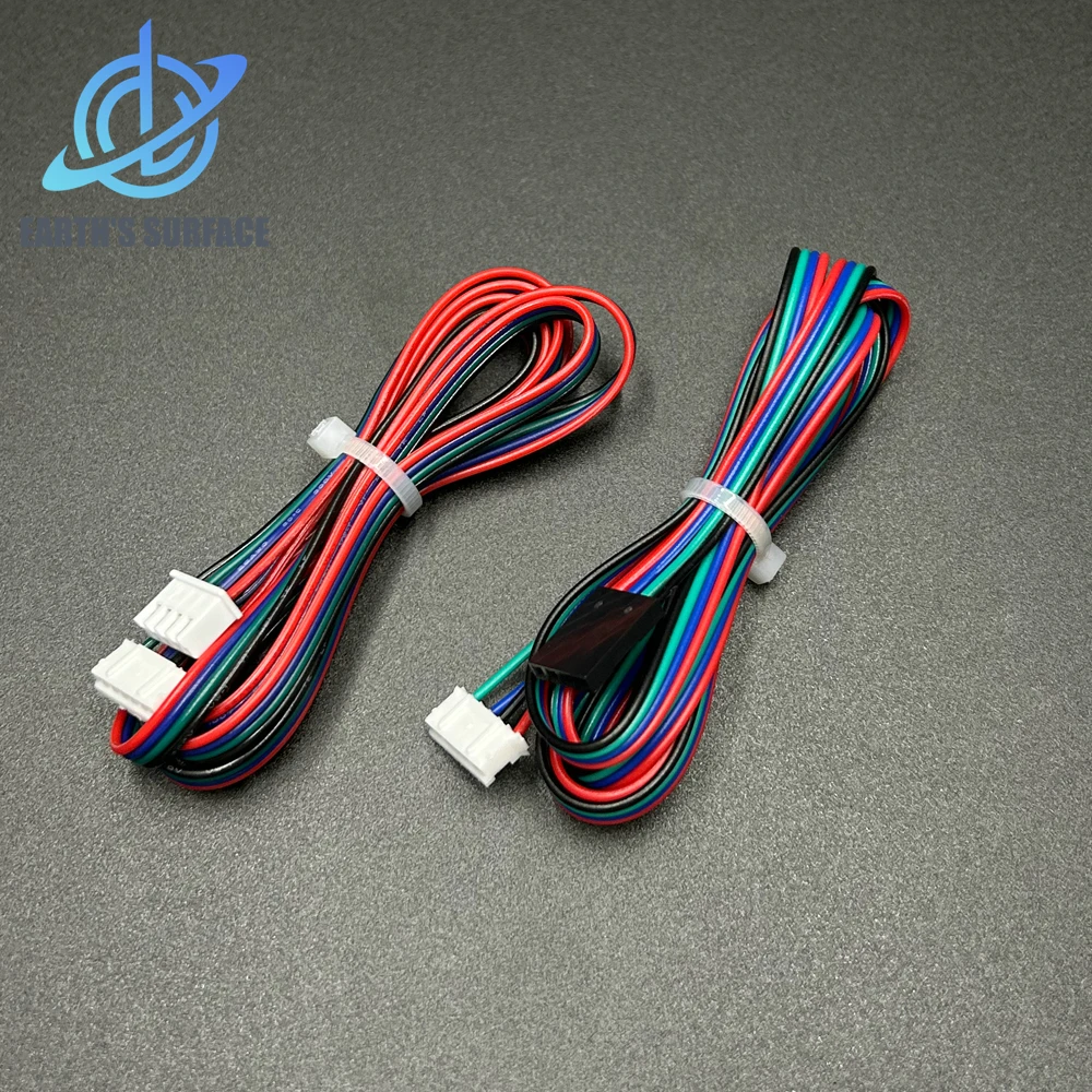 DB-3D Printer Parts 1M two-phase XH2.54/DuPont 4pin to 6pin Terminal Motor Connector Cable for Nema 42 Stepper Motor ﻿