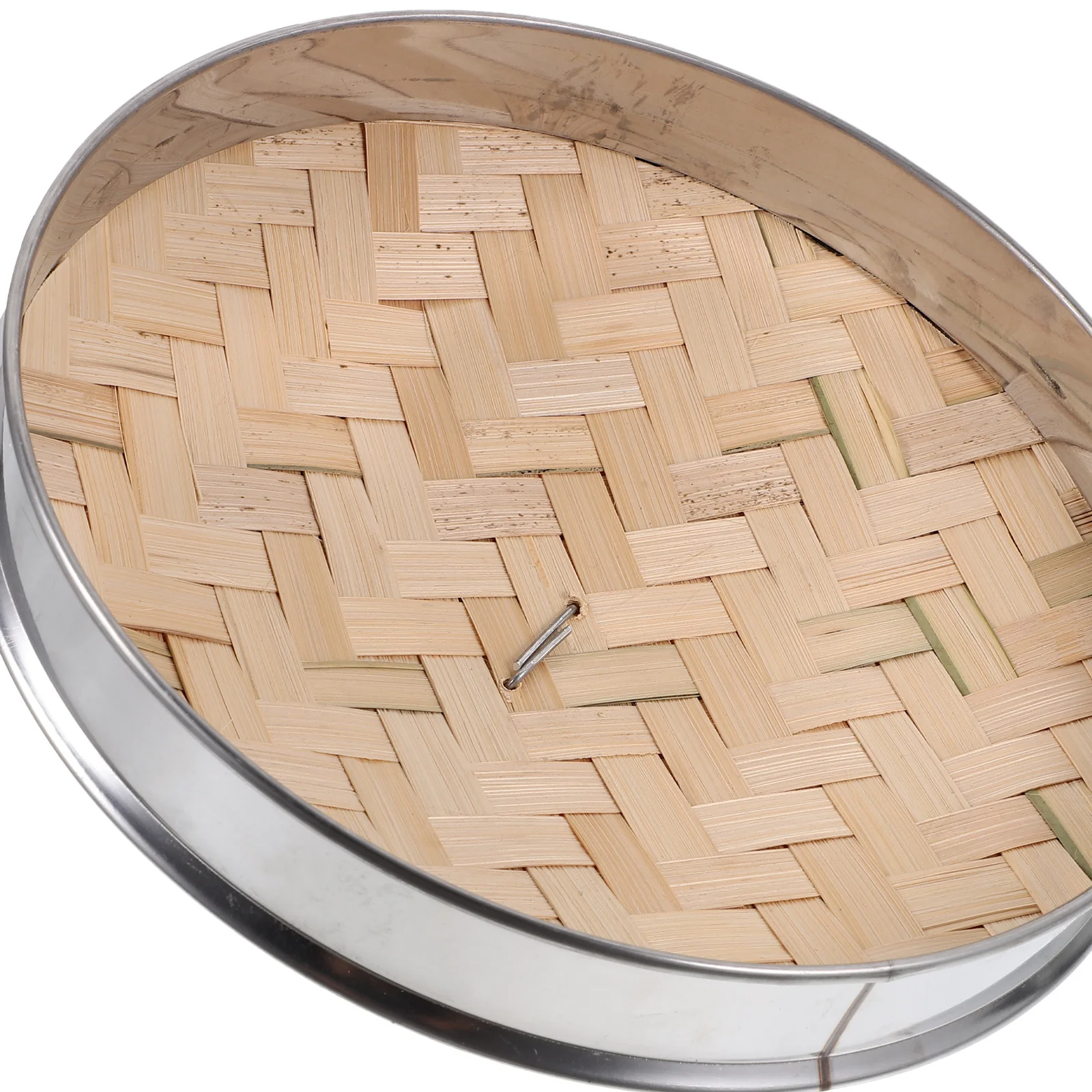 

Bamboo Steamer Lid Sturdy Bamboo Steaming Basket Cover Reliable Kitchen Accessory Dumpling Steamer Lid Replacement Dishwasher