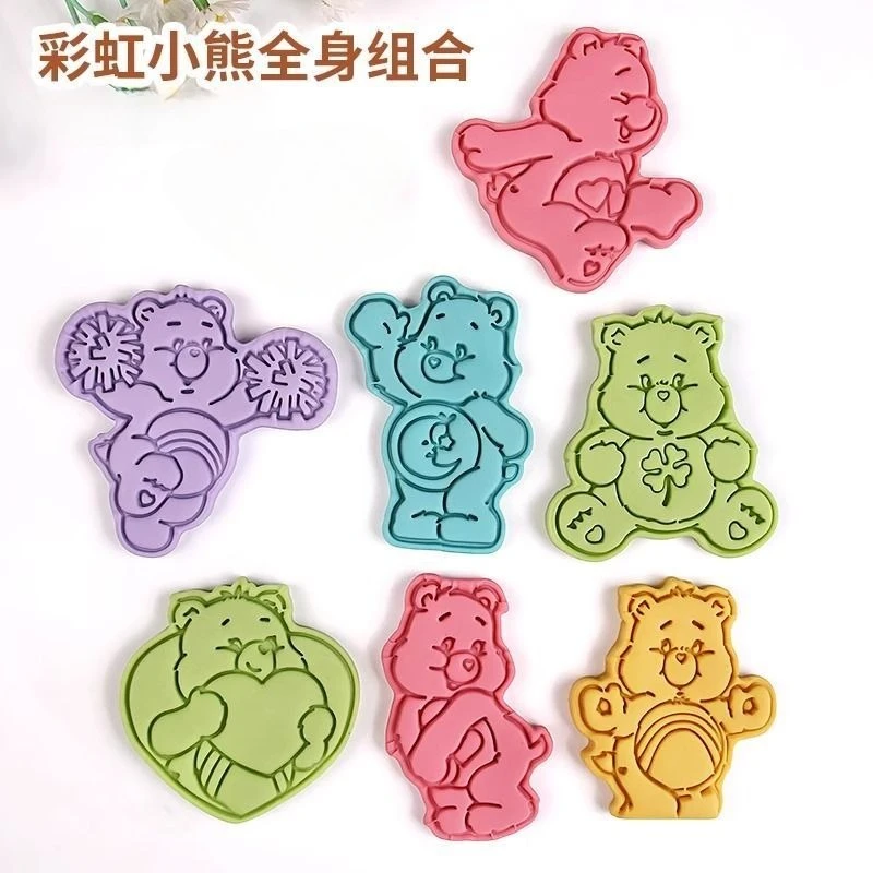New Anime Care Bears Cookie Cutter Mold Candy Mould Cake Decorating Baking Tools Kitchen Accessories Gift Hot Sales - view 2