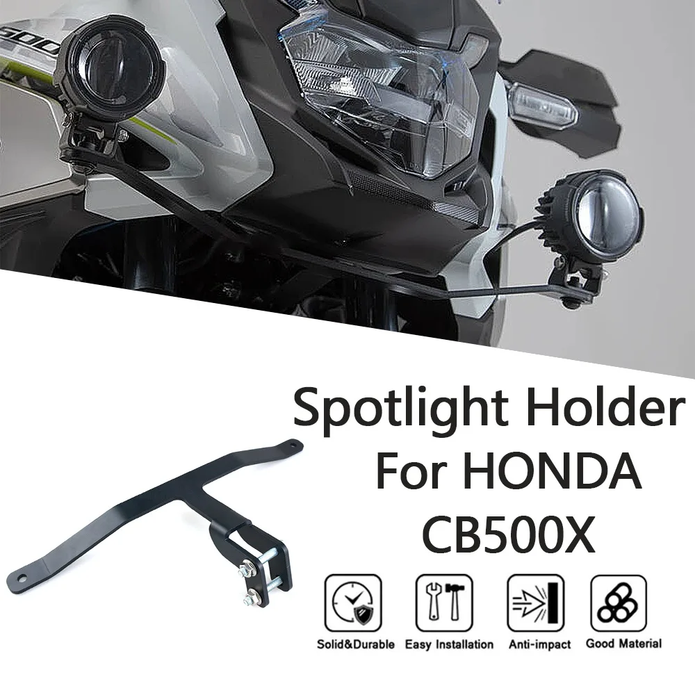 

Spotlight Holder For HONDA CB500X 2017-2024 Motorcycle Auxiliary Fog Light Mounting Brackets Spotlight Holder cb500x 2022 2023