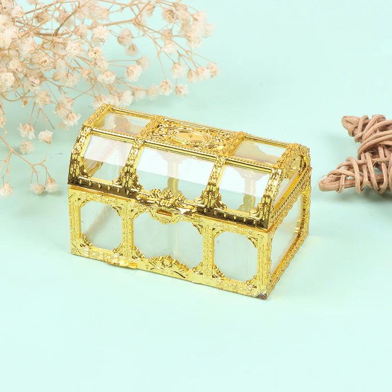 1:12 Dollhouse Miniature Storage Box Treasure Chest Simulation Furniture Storage Box Model Toys For Doll House Decoration