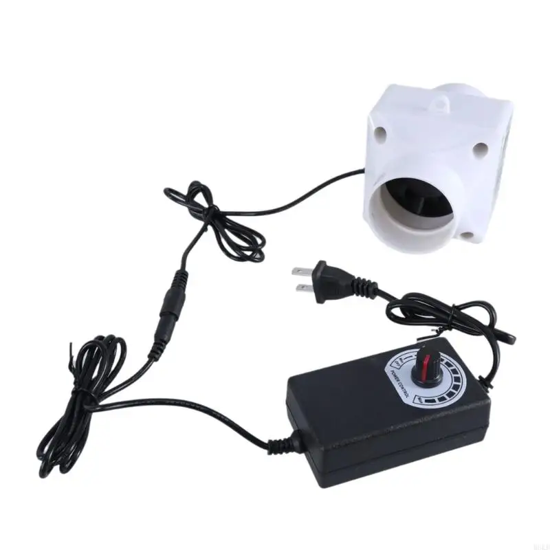 Quạt ống xả nhà bếp mạnh mẽ của W8KB, ống thông hơi nội tuyến Fan quạt quạt kim loại để hút nhanh tốc độ 9800rpm
