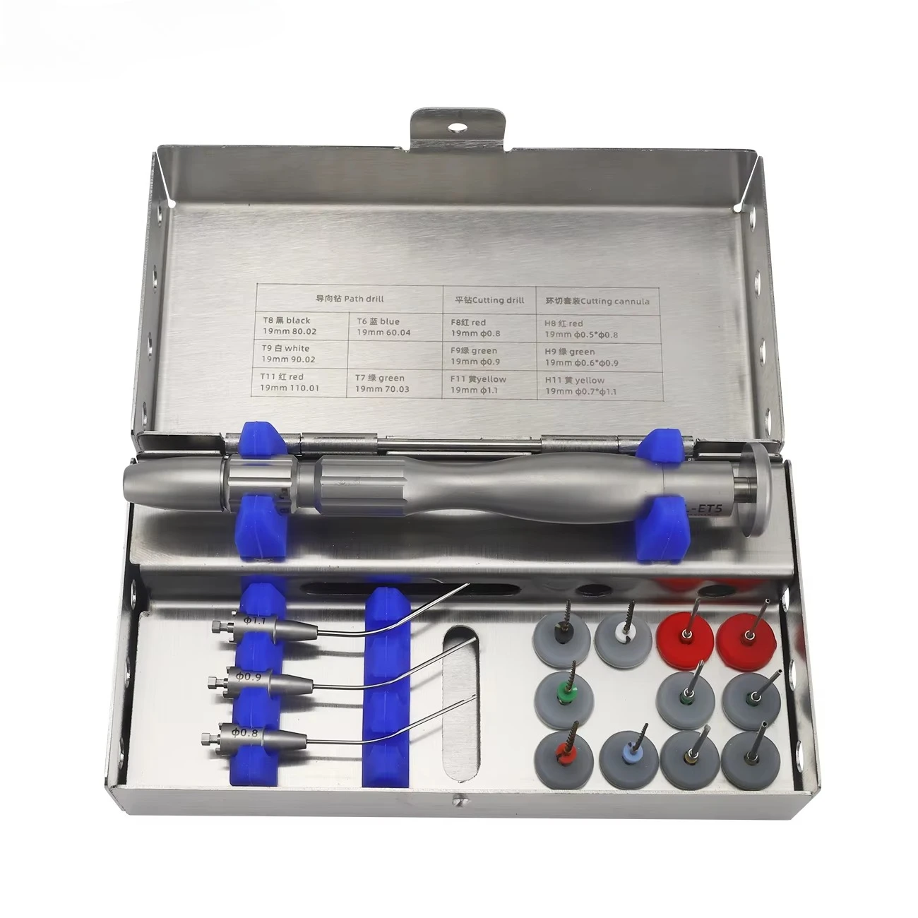 Endo Rescue Broken Root Canal File Extractor Set Dental Endodontic Files Removal System Instrument Kit for Dental Clinic Use