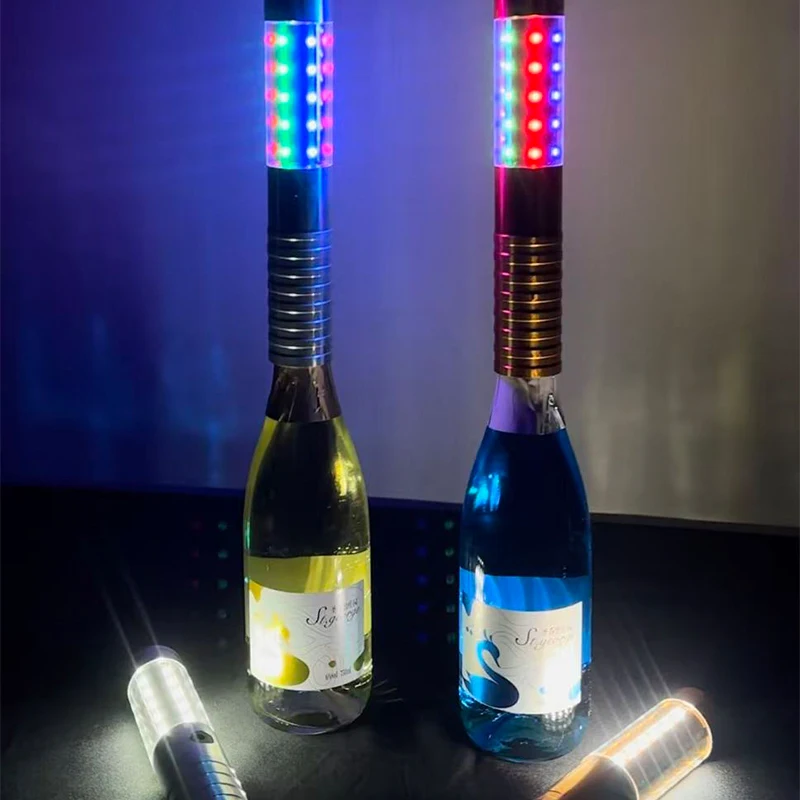 

Nightclub LED flashing stick, happy horse racing glow stick, atmosphere props, tourism champagne bar props, wine decoration