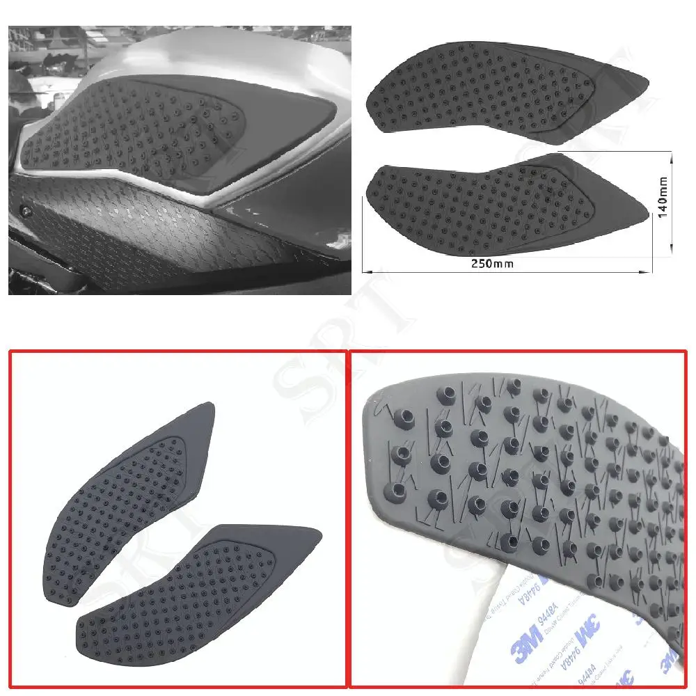 

Fit For Yamaha YZF R1 R1M R1S Motorcycle Accessories TankPads Side tank Knee Traction Anti Slip Grips Pads YZF-R1 2015-2022