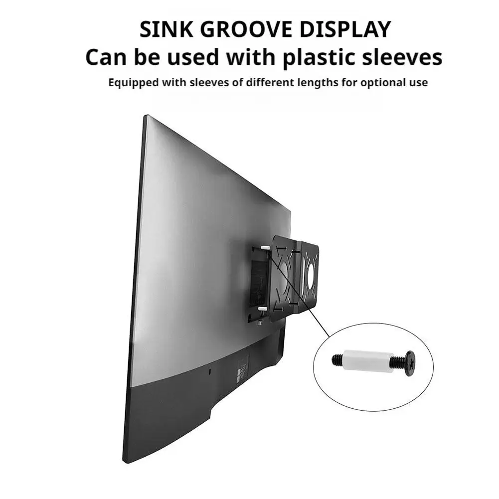 

For 2024 Mini M4/m4pro Vesa Metal Mounting Bracket Bracket Accessories Mount Hidden Monitor Dock Cooling Anti-scratch H U0h3
