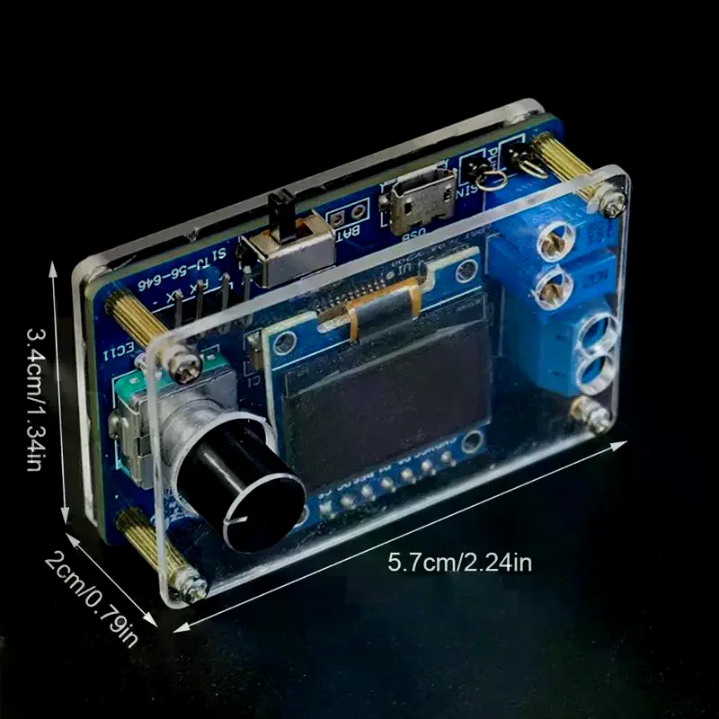 DIY Mini Digital Oscilloscope Electronic Kit STC8K8A MCU With 0.96 Inch OLED DIY Soldering Project Practice Solder Assembly