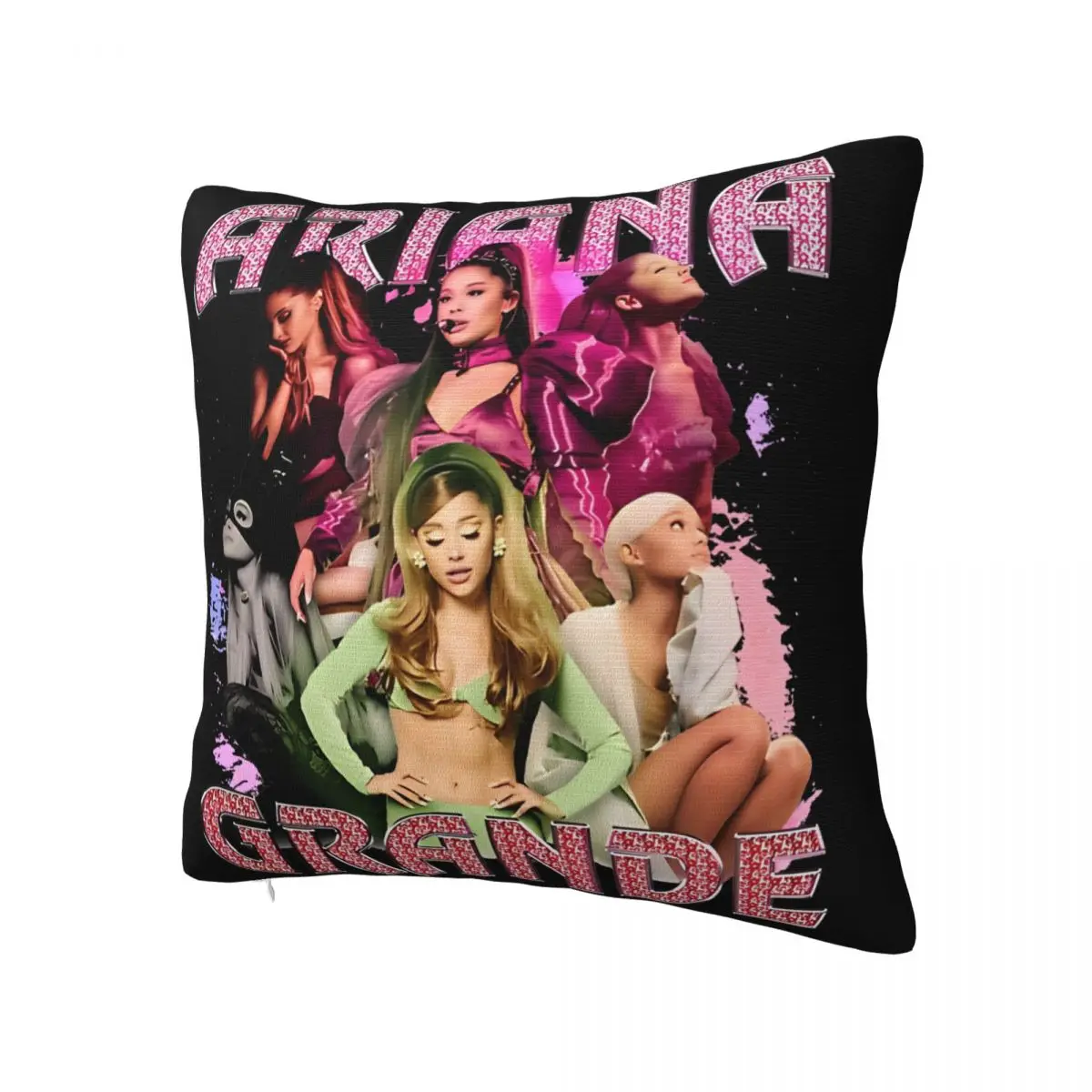 Vintage Pop Music R&B Pillowcase Printing Polyester Cushion Cover Arianas Grandes Pillow Case Cover Chair Drop Shipping 40*40cm