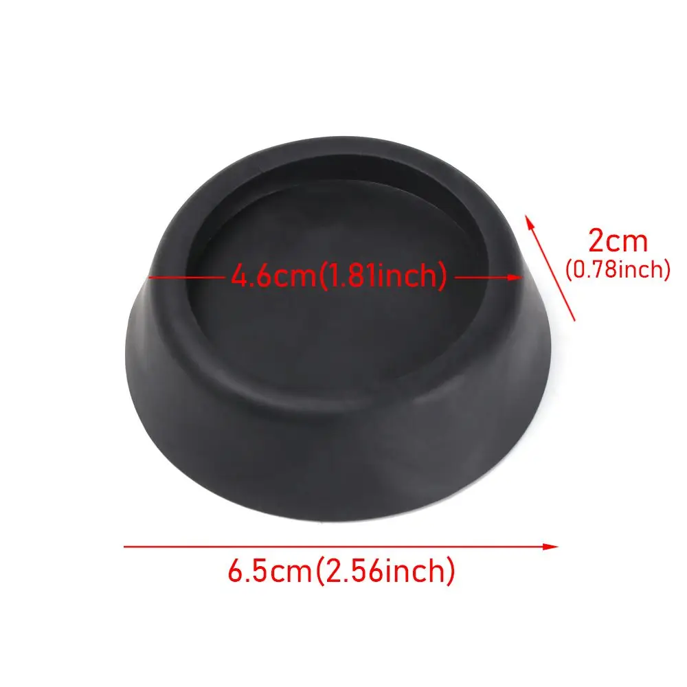 Anti-vibration Pads Washer Noise Reducing Shake Free Slip Mats Reducing Refrigerator Sponge Round Refrigerator Mute Mat