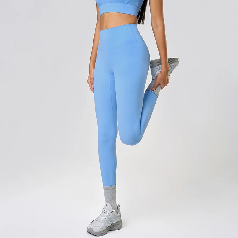 ABS LOLI 25\'\' Women\'s Butt Lifting Yoga Pants No Camel Toe Workout Gym Tights High Waist Sport Leggings