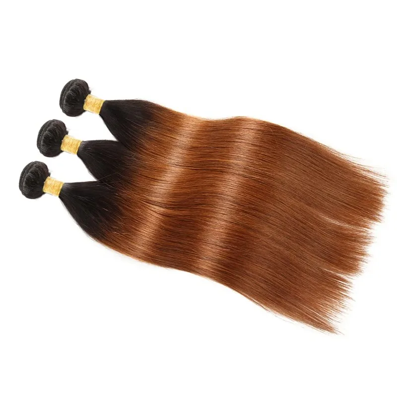 26 Zoll glatte Haarbündel aus Echthaar, weich und seidig, hochwertiges brasilianisches Remy-Haar für Frauen, Farben 1B 2 4 27 99J, 100g/Stück – Detail 11