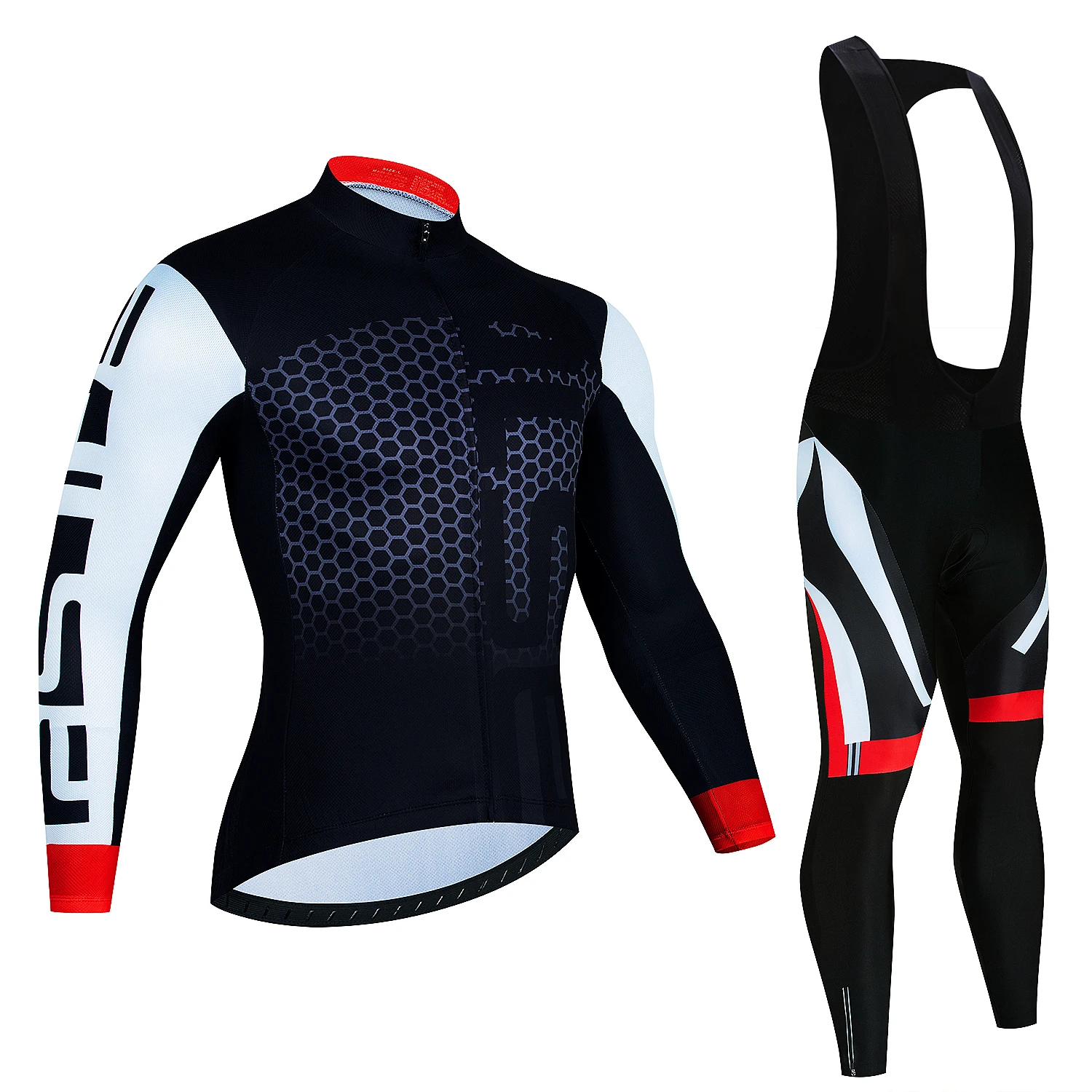 2024  NEW Team Cycling Jersey Set Long Sleeve Mountain Bike Clothes Wear Maillot Ropa Ciclismo Racing Bicycle Cycling Clothing