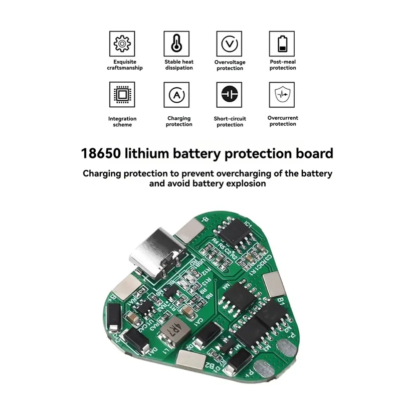 B92B-20A 3S 12V 18650 Lithium Battery Protection Board 2Pcs Overcharge Over Discharge Bms Type C