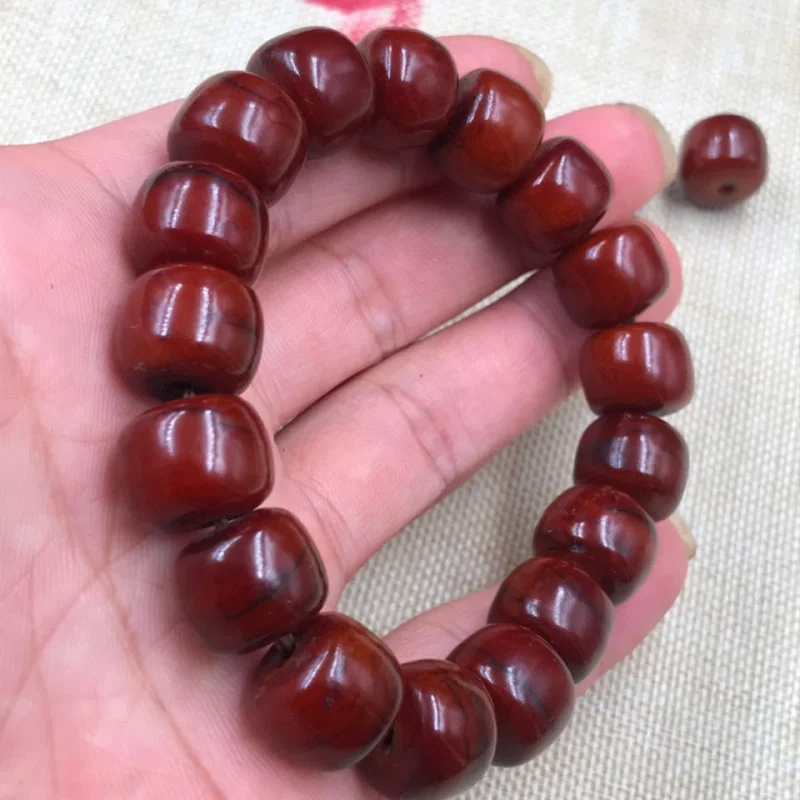 

Tibetan Yak Spirit Bone Ox Horn Men and Women Bodhi Bracelet