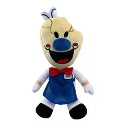 New Ice Scream Rod Plush Toy Stuffed Soft Toys Cartoon Dolls Horror Game Character Halloween Christmas Decor Gift for Kids 25cm