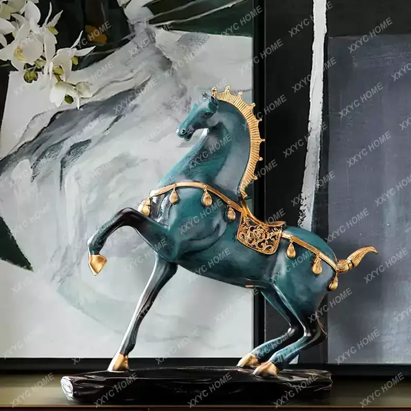 

Новый декоративный элемент в китайском стиле: лошадь-талисман для винного шкафа, прихожей, украшение для дома