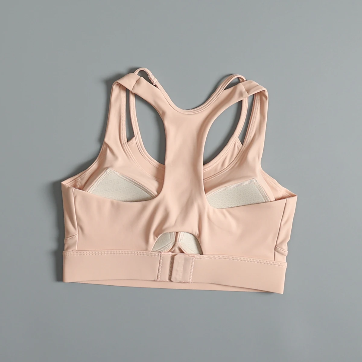 Sports lingerie women's beautiful back shockproof running yoga suit vest integrated Pilates training fitness bra summer