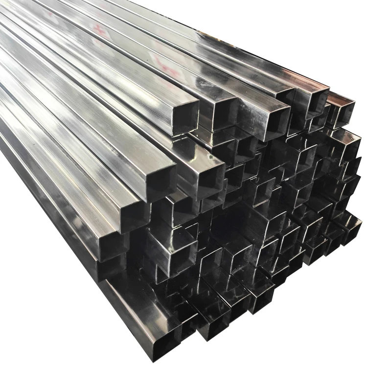 304 304l 316l Oem Inox Sección hueca Fábrica Tubo rectangular cuadrado Precio Bañera cuadrada de acero inoxidable soldada