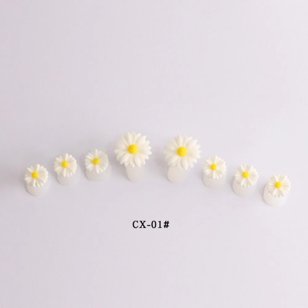 ネイル用シリコン製指セパレーター、ネイル用品、デイジー、水滴、ラインストーンネイルツール、つま先セパレーター用
