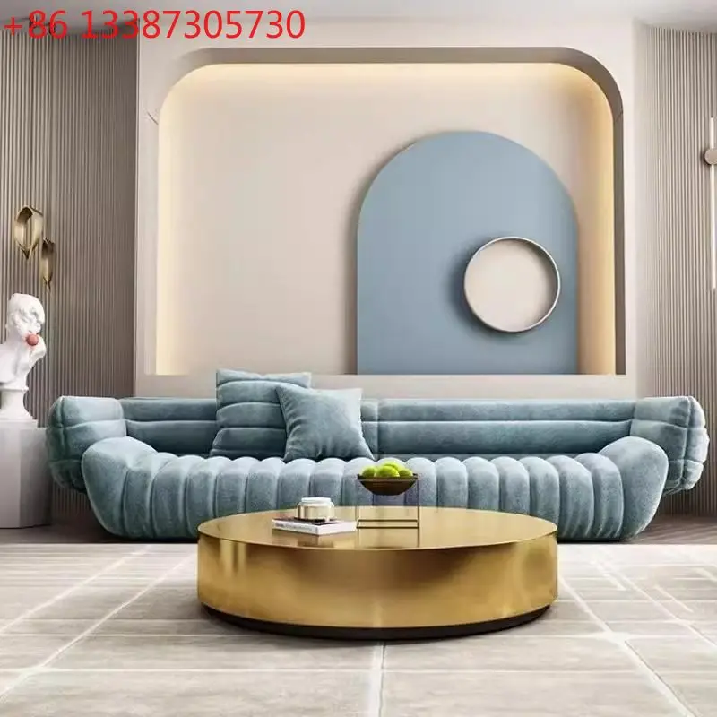 

Легкий роскошный круглый журнальный столик из нержавеющей стали, современный, простой, для небольшой квартиры, новый стиль.