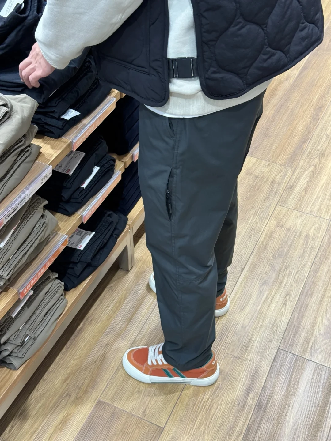 

Waterproof Windproof Fce Lined Thiened Belted Outdoor Autumn Winter Men Women Workwear Straight Leg Casual Trousers