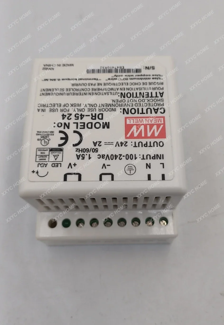 

DR-4524 Rail Switching Power Supply 45W Industrial Output DC24VDC15VDC12VDC5v