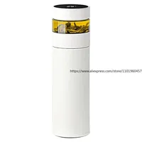 304 Inner Insulated Cup Intelligent Tea Water Separation Stainless Steel High-end Office Tea Making Cup