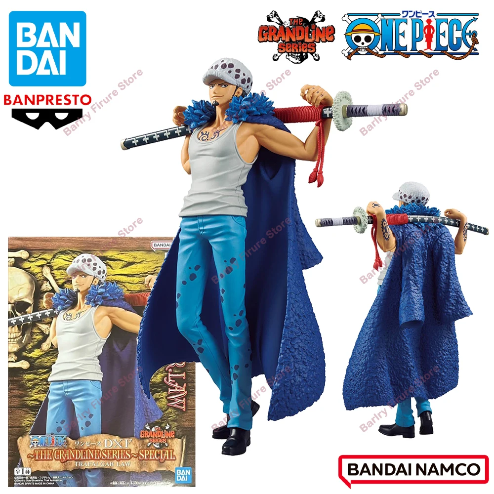 

Original Genuine BANPRESTO DXF One Piece SPECIAL 20cm Trafalgar Law Anime Figure Action Figures Boxed Model Toy Holiday Gifts