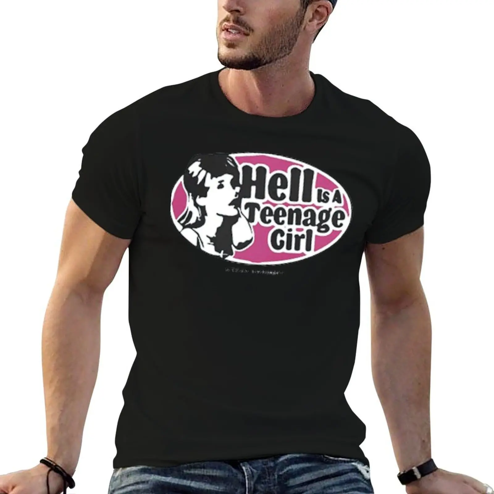 

Nessa Barrett hell is a teenage girl T-Shirt man t shirt cotton high quality cotton t shirts man 100% T-Shirt
