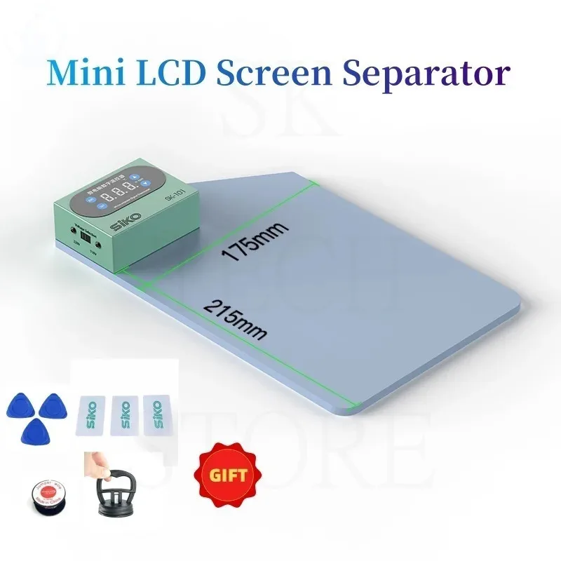 SIKO LCD Screen Separator Touch LCD Screen Separate Machine Pre-heating Pad LCD Screen Separating Opening For IPhone IPad Tablet