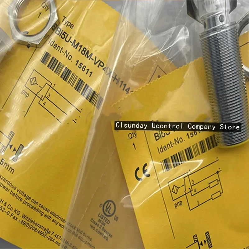 

3 шт. Новые бесконтактные датчики BI5U-M18M-AP4X-H1141 BI5U-M18M-AD4X-H1141