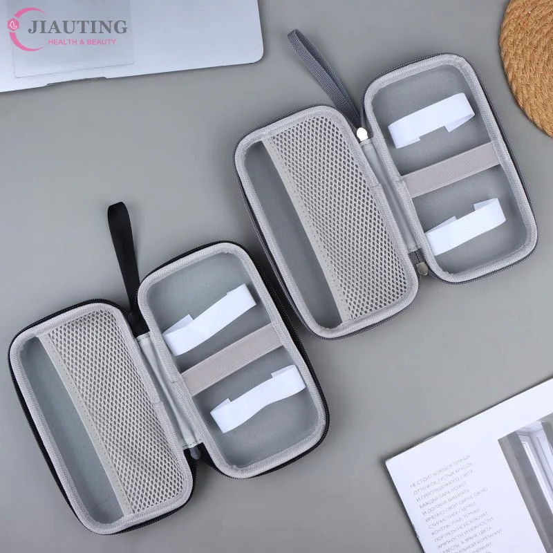 1* Blood Glucose Meter Storage Diabetes Bag Diabetes Testing Kit Case With Zipper For Office Travel Health Monitoring Organizer view 6