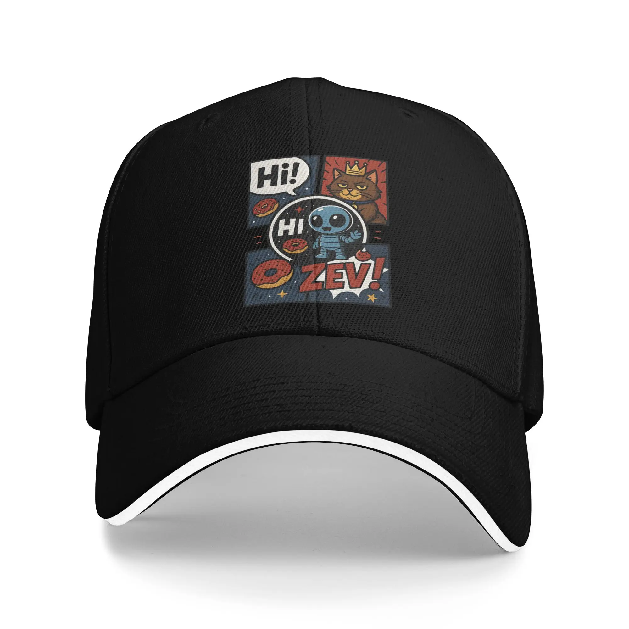 Dungeon Crawler Carl Sun Baseball Cap Summer Men Adult Hi Zev Trucker Hat High Quality Casual Outdoor Sports Snapback Cap