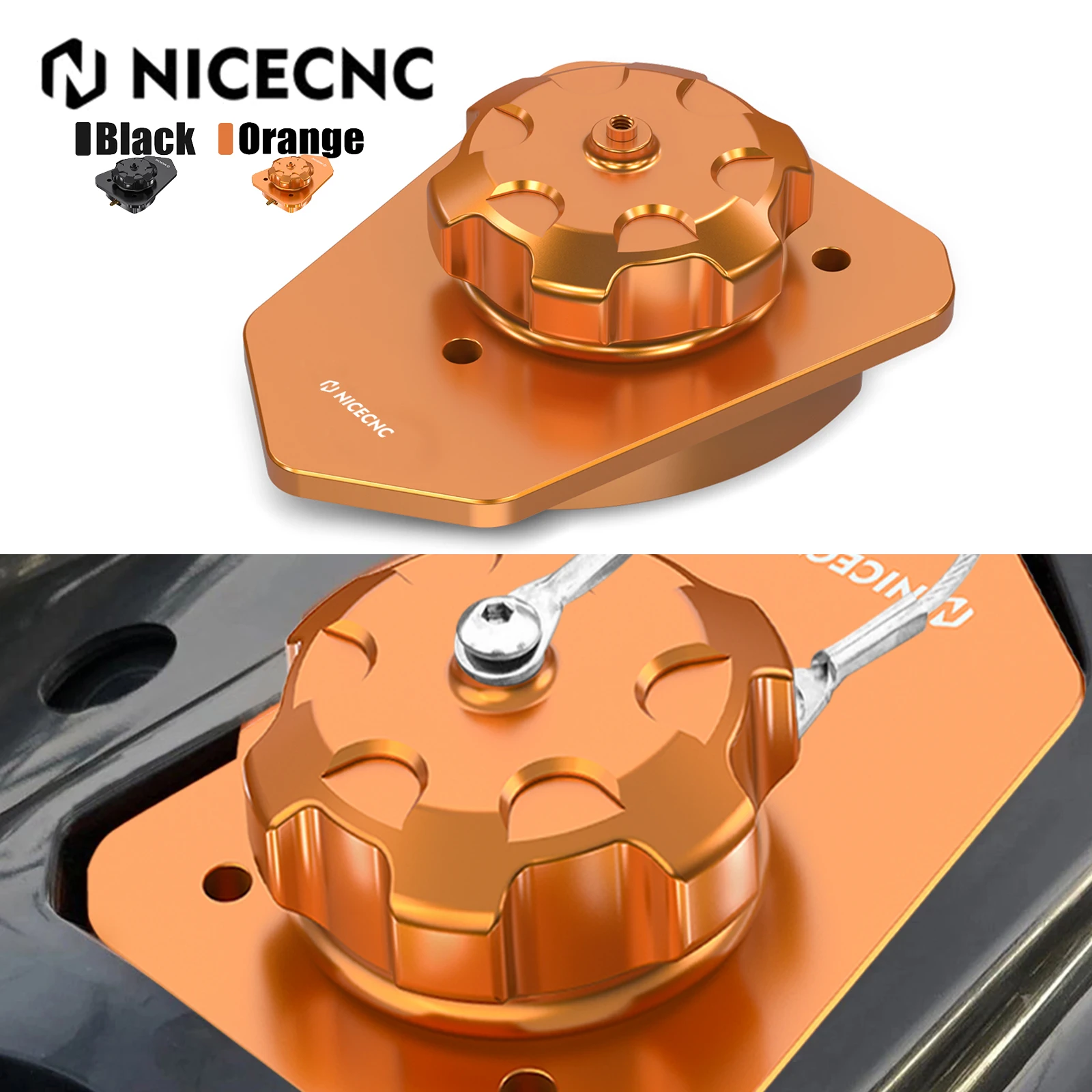 

Motorcycle CNC Aluminum Oil Gas Tank Cap Fuel Filler Neck Cover for KTM 690 Enduro/R 690 SMC R 690 SMCR 2019 2020 2021 2022 2023