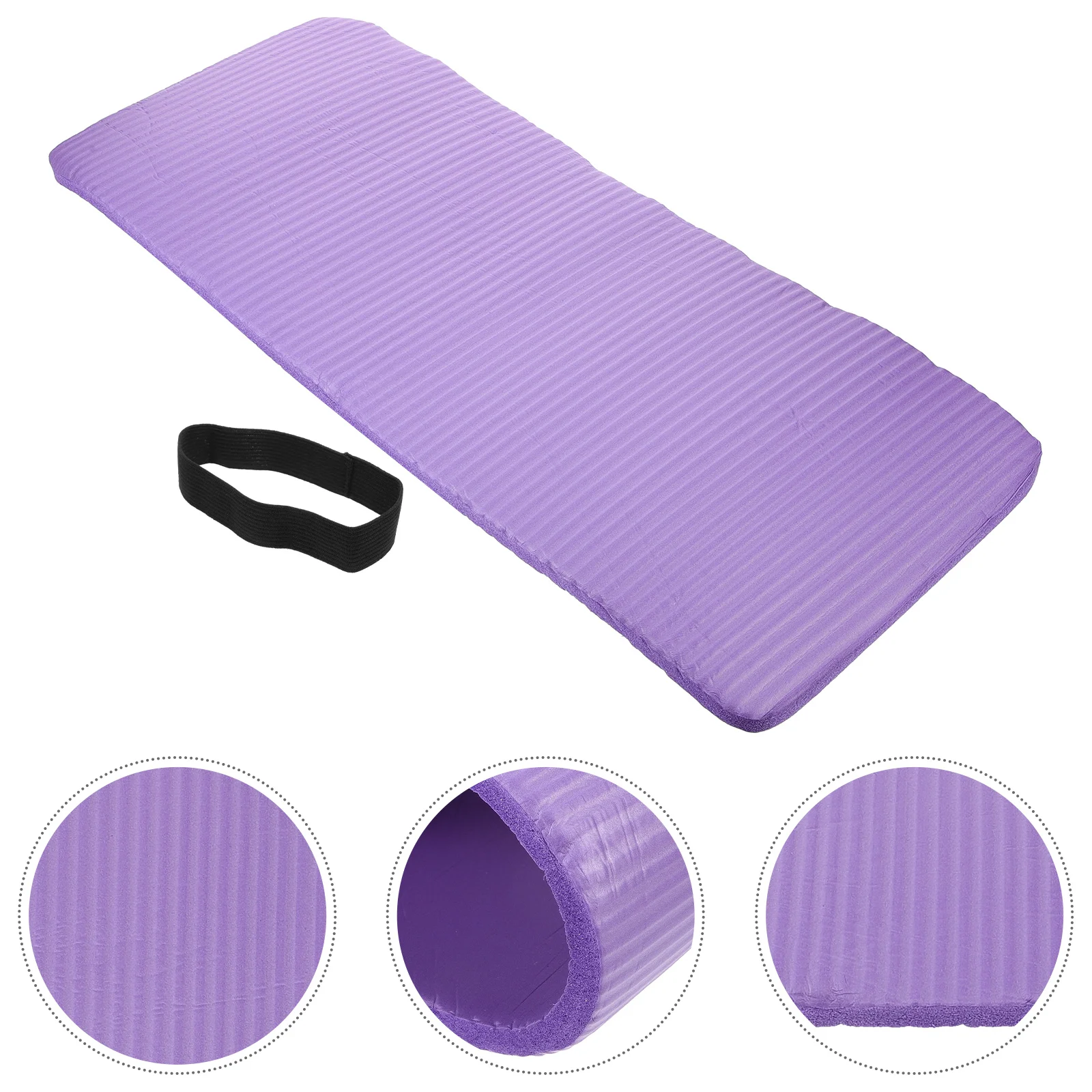 

Thickened Yoga Kneeling Pad High Elastic Rubber Elbow Knee Protective Cushion Non Slip Comfortable Mat For Gym Yoga Accessories