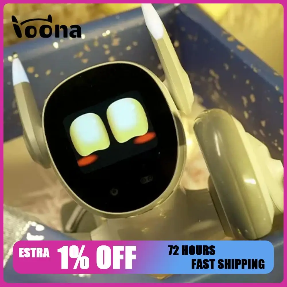 Loona Smart Robot Dog Cute Intelligent Emotional Robots Accompany Voice Machine Compatible Custom Monitor Electronic Toy Gifts