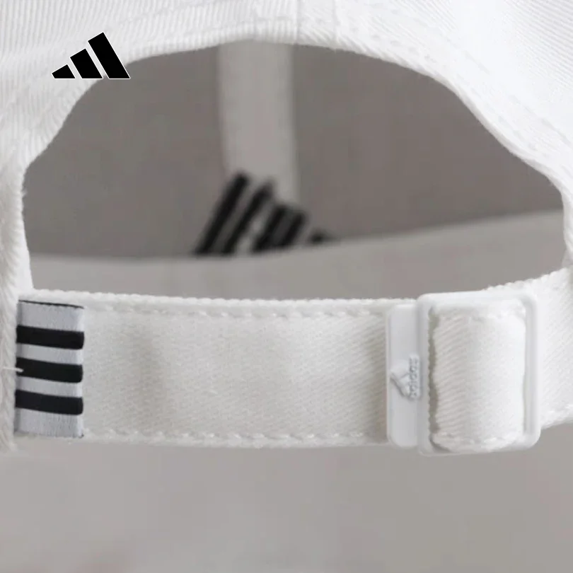 Adidas 3-Stripes Twill Baseball Cap Unisex UV Protection Adjustable Outdoor Casual Sports Hat FQ5411