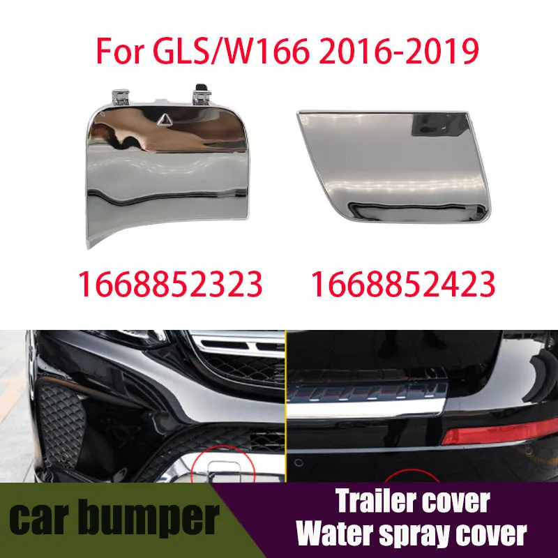 

For Mercedes X166 Car Rear Bumper Tow Hook Cover Cap Accessory For Benz GL GLS Class GL350 GL450 GLS400 1668850823 1668852323