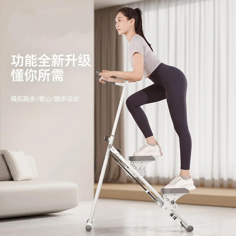 Multifunctional Stair Climbing Machine, Indoor Climbing Frame Climbing Machine in-situ Stepper Home Sports and Fitness Equipment