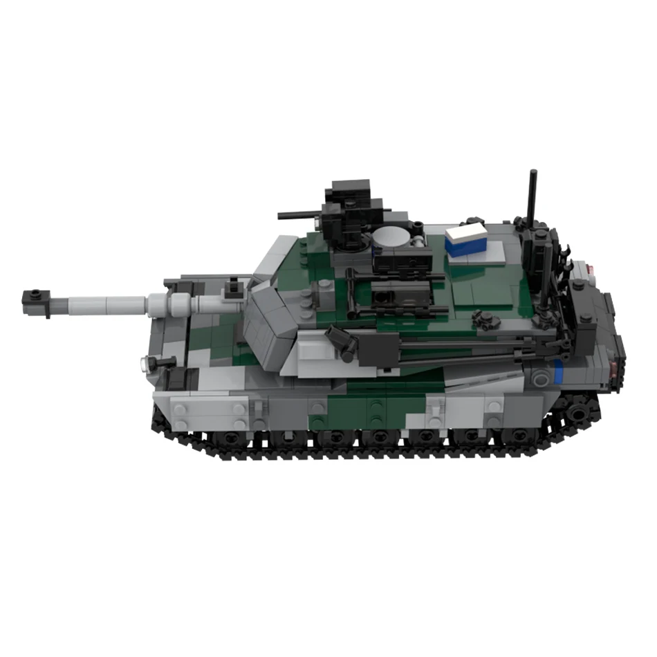 ﻿WW2 Army Weapons M1 Abrams Tank MOC Building Blocks US Military Main Battle Series Model Bricks DIY Kid's Collection Toys Gifts