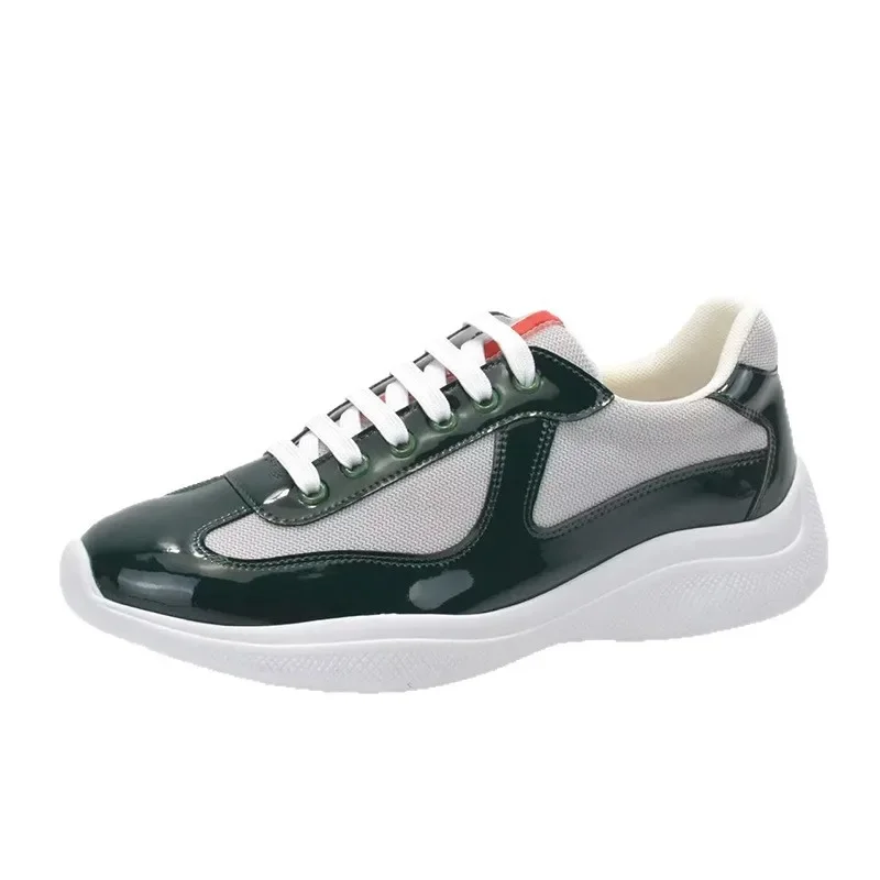 👟 High-Quality Leather Flat Bottom Running Shoes 5