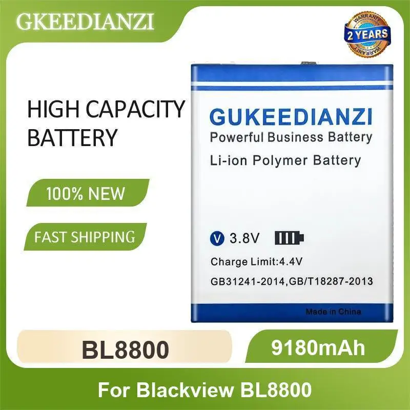 Battery For Blackview BL5000 6.36 BL8800 BV9800 Pro BV8800/BL8800 BV5500 Plus/Pro BV6000 BV6000S BV8800 BV6800 IP68 Waterproof view 2
