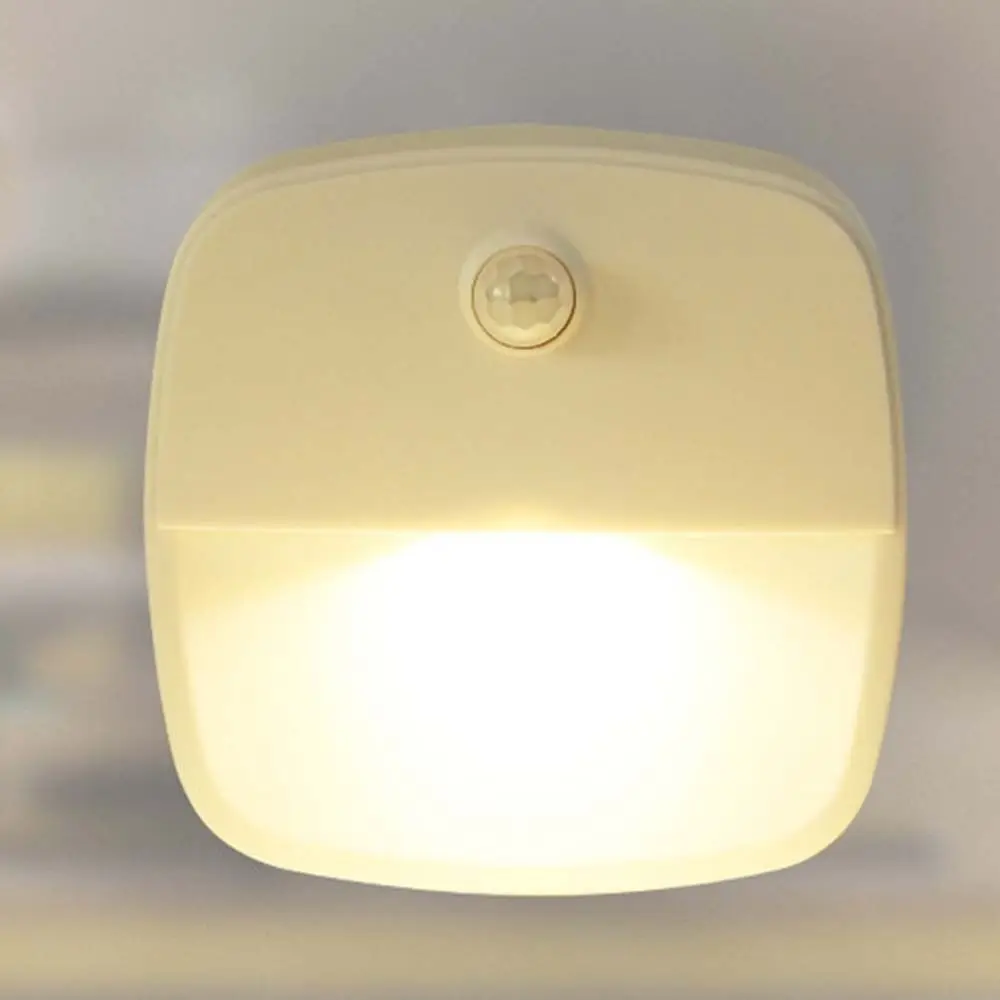 LED Wall Light para Bedside Wardrobe, Corredor Sensing Luz, Night Light Presente, fácil instalação